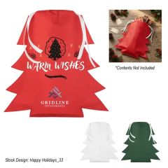 Tree Shaped Non-Woven Gift Bag