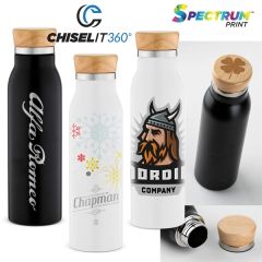 Treez Stainless Steel Tumbler With Wood Lid - 20 Oz