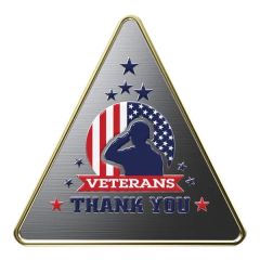 Triangle Lapel Pins Express