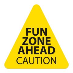 Triangle Sticker 3 Inch X 3 Inch Screen