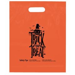 Trick Or Treat - Die Cut Halloween Bag - Flexo Ink Print