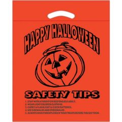 Trick Or Treat Plastic Die Cut/Orange - Happy Halloween
