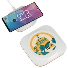 Trident 15W Wireless Charger Made With FSC Cork & Recycled