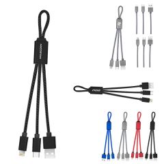 Triloop 3-In-1 Braided Keychain Cable