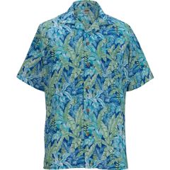 Tropical Leaf Camp Shirt