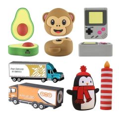 Truck Custom Molded 3D PVC Power Bank-2600 mAh