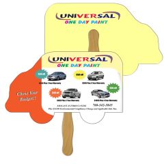 Truck Hand Fan Full Color 2 Sides