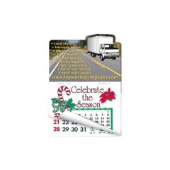 Truck Shape Calendar Pad Magnets With Tear Away Calendar