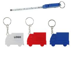 Truck Shape Tape Measure Keychain