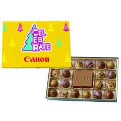Truffle Gift Box Full Color Lid With 20 Truffles