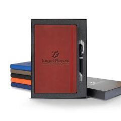 Tucson Flex Medio Lined Ivory Journal Gift Set