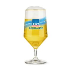 Tucson Gold Rim Beer Glass - Vividprint