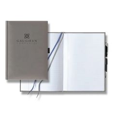 Tucson Grande Lined White Page Journal With Pen & Loop
