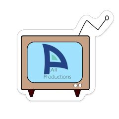 TV Shaped Notekeeper Magnet 20 MIL