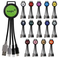 Two Tone 3-In-1 Duo Charging Cable