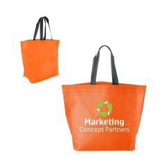 Two-Tone Heat Sealed Non-Woven Tote Bag