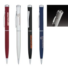 Uhlan Twist Action Pen With Photo Dome Top