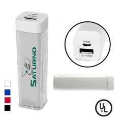 UL Certified Power Bank Battery Recharger - 2200 mAh