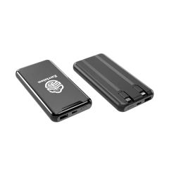 UL Listed 10000 mAh Power Bank With Cables
