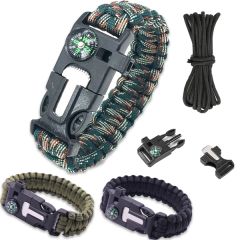 Ultimate Tactical Survival Emergency Paracord Bracelets