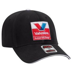 Ultra Fine Sandwich Visor 6 Panel Low Profile Baseball Cap