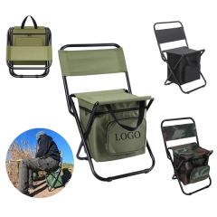 Ultra-Light Portable Foldable Fishing Chair With Cooler Bag