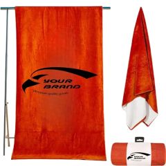 Ultra Thin Microfiber Beach Towel Soft and Lightweight