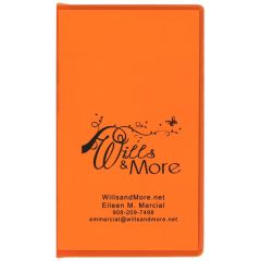 Ultra Vibrant Tek Translucent Vinyl Weekly Planner