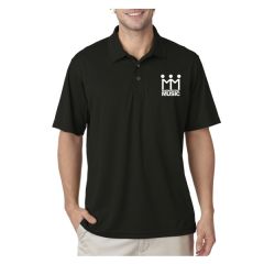 Ultraclub Men's Cool & Dry Mesh Pique Polo Shirt