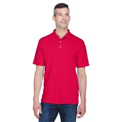 Ultraclub Men's Cool & Dry Stain-Release Performance Polo