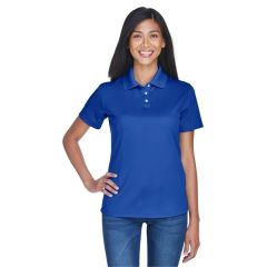 Ultraclub Women's Cool & Dry Stain-Release Performance Polo