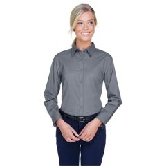 Ultraclub Women's Whisper Twill Dress Shirt