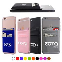 Ultraslim Silicone Stick-On Phone Wallet