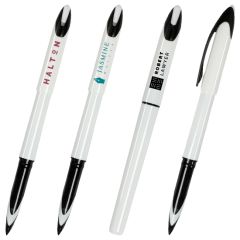 Uni-Ball Air Rollerball Pen White - Set Of 24