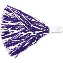Unimprinted Contour Handle Vinyl Pom With Token