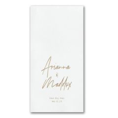 Uniquely Yours Premium Guest Towel W/Uncoined Edge White