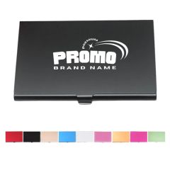 Unisex Buckle Pocket Metal Case Slim Business Card Holder