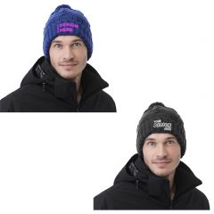 Unisex Divergent Knit Pom Beanie
