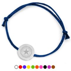 Unisex Metal Tag Bracelet
