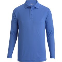 Unisex Mini Pique Snag Proof Polo - Long Sleeve