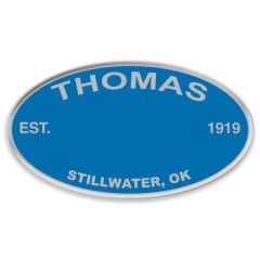 Up To 3 Sq In Domed Decal