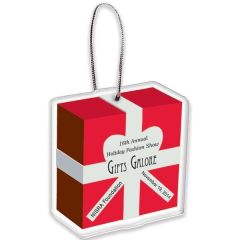 Up To 6 Sq In Custom Shaped Acrylic Holiday Ornaments