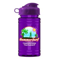 Upcycle Mini - 16 Oz RPET Sport Bottle With Flip Top Lid