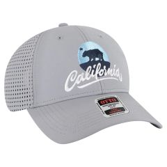 Upf 50 Cool Comfort Knit Perforated Back 6 Panel Cap