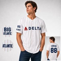 Uphill Tackle Twill Baseball Jersey With Buttons