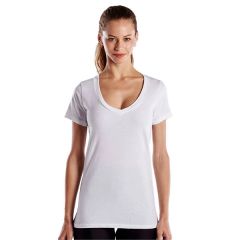 Us Blanks Ladies' Made In Usa Short-Sleeve V-Neck T-Shirt