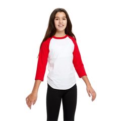 Us Blanks Youth Baseball Raglan T-Shirt
