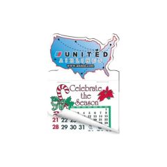 Usa Map Calendar Pad Magnets With Tear Away Calendar