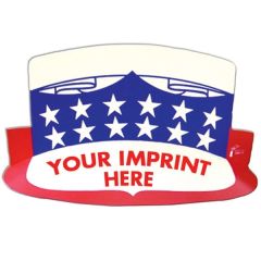 USA Visor With Elastic Band