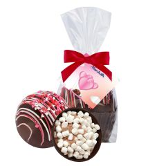Valentines Day Mega Hot Choc. Bomb Mug Stuffer- Dark Choc